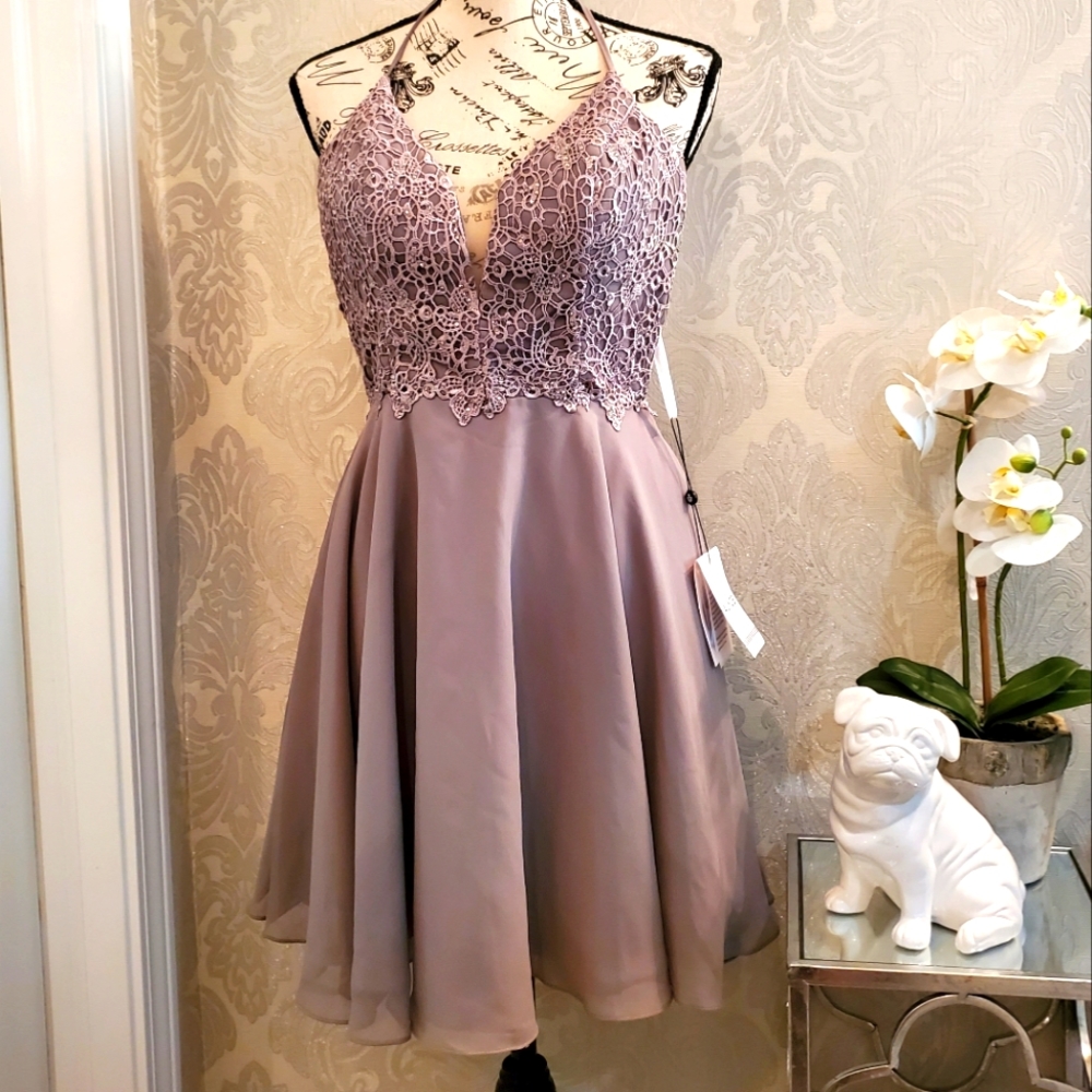 ALYCE Paris NWT Hand Beaded Gown